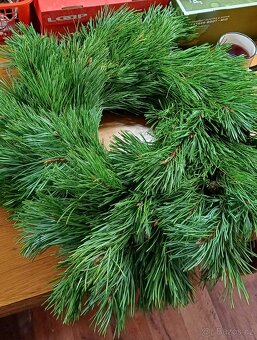 Adventní věnce, živé girlandy, svícny - 15