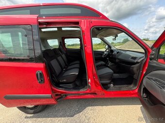 Fiat DOBLO PANORAMA 1.4i 70kw, KLIMATIZACE, NOVÁ STK, 5 MÍST - 15