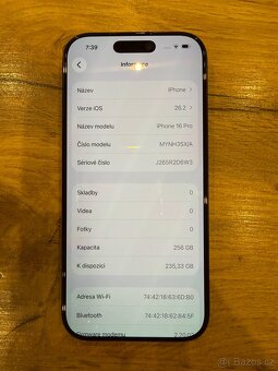 iPhone 16pro 256gb - 15