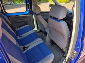 Caddy 1.9TDI 77kW,bez DPF a koroze,tažné,klima - 15
