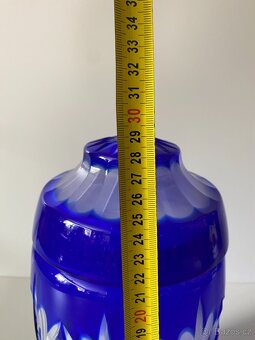 dóza skleněná dóza přejímaný křišťál urna sklo - 15