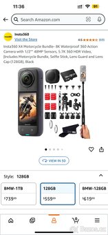 Insta360 X4  Motorcycle Bundle Kit a Vamson accessories kit - 15