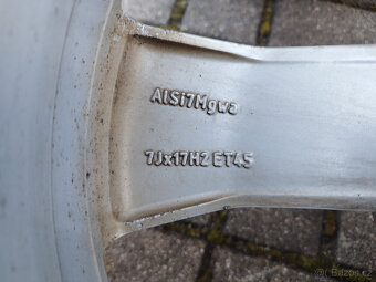 ALU 7x17 ET45 zimni pneu Nokian 225/50 R17 - 15