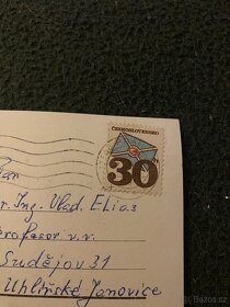 Velmi staré pohlednice se známkami - 15