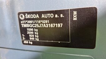 Prodám Škoda Fabia, Škoda Fabia,Ambiente,1,4,63 kW - 15