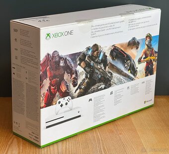 Xbox One S 500GB + ovladač + kompletní krabice, TOP - 15