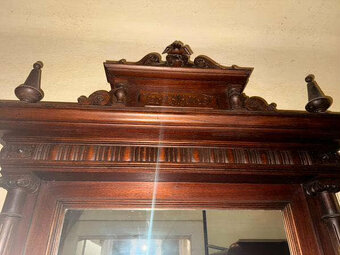 Starožitný nábytek kompletní souprava neorenesance - 15