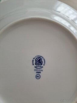 Porcelanové talíře Bohemia - značka Orion - 15