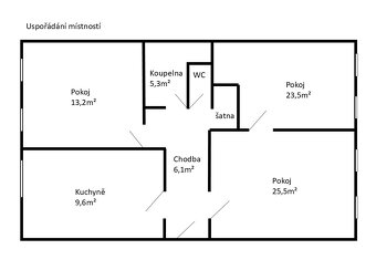 Prodej bytu 3+1 o celkové výměře 94 m² - 15