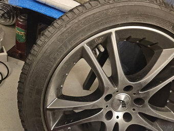 Alu kola AEZ Intenso 7.5Jx17 + zimní pneu Goodyear 225/45/17 - 15