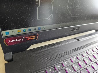 Herný notebook Asus TUF Gaming F15 - aj vymením - 15
