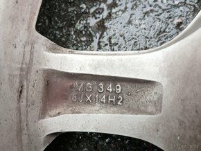 Citroën, Peugeot Alu kola 6J X 14,  ET16 , 4x108 - 15