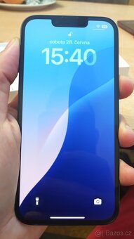 Apple iPhone 13 128GB Blue,skvělý stav,baterie97%,zár.12mes - 15