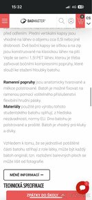 školní batoh bagmaster - 15
