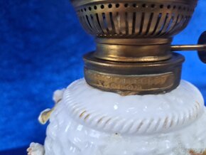 Petrolejová lampa značená andělé - 15