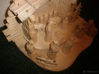 Český dřevěný betlém 14B6 - 15