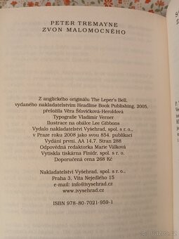 Knihy ze série Sestra Fidelma (P. Tremayne) - 15