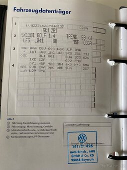 VW Golf 6 1.4 Trend 59kw, benzin - 15