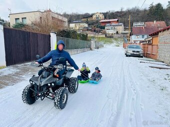 Elektrická čtyřkolka Warrior Deluxe XL 1500W 60V carbon - 15