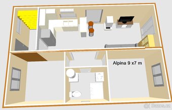 mobilheim,  celoroční modulový dům Villa Alpina - 15