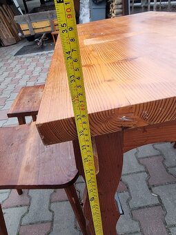 Selský stůl + 3 židle - 15