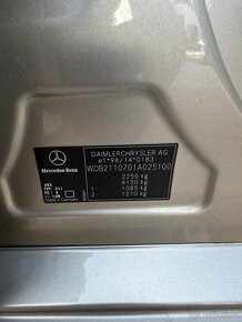 Prodám Mercedes Benz W211 E500 - 15
