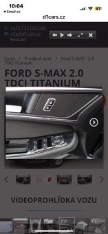 Ford S-Max 2.0 TDci TOP STAV - 15