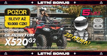 CFMOTO Gladiator X520 G2 + AKCE QUADKIT ZA 50% - 15