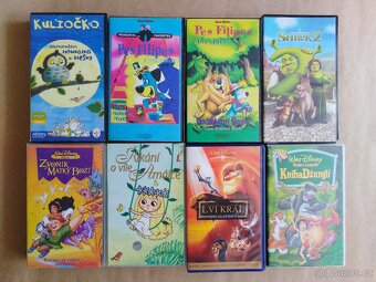 VHS KAZETY original mix - 1 kus = 80Kč - 15