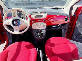 FIAT 500 LOUNGE 1.2 51KW 1.MAJ.98.000KM VELKÝ SERVIS TOP - 15