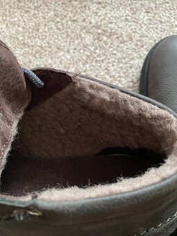 Nové pánské kožené zimní boty Baťa s kožichem - č. 42 - 15