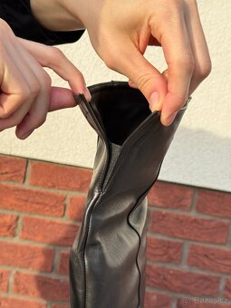 Kožené kozačky Classico&Bellezza - nenošené - vel. 39 - 15