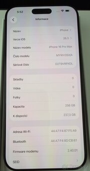 IPHONE Apple 16 Pro Max 256 Gb - 15