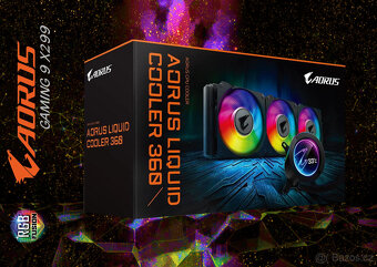 GIGABYTE X299 AORUS Gaming 9/CPU i9 7900X/Aorus Liquid Cool - 15