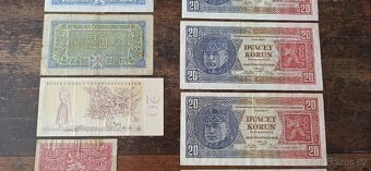 Bankovky a státovky 1919-1945, ČSR. Protektorát. - 15