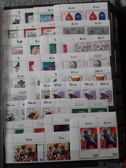 Spec.sbírka známek Německa po 1945 -okraje,bloky,pásky... - 15