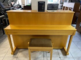 Akustické pianino - silent systém, záruka 2 roky, doprava - 15
