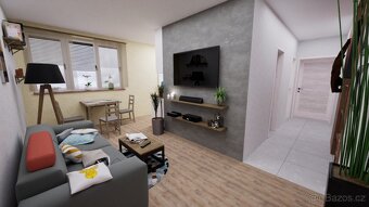 Prodám byt 3+kk 64m2 s garáží a zahradou - 15