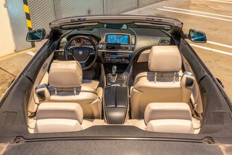 BMW 650i F12 convertible, 4.4 V8 300kw, Navigace, Softclose - 15