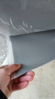 Folie modrá - nová nepoužitá - pevná odolná - 15