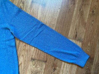 Nový pánský bavlněný svetr C&A do "V" - L - 15