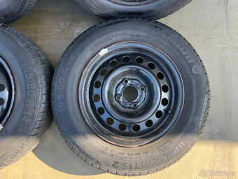 165/80R14 letní sada 4x100 5,5x14 - 15