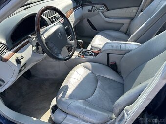 Mercedes-Benz Třídy S, S320 W220 benzín plně pojízdné - 15