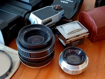 FOTO konvolut-fotoaparáty, blesky, objektivy, filtry, kamera - 15