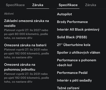 Tesla Model Y Performance SOH 96% Tovární Záruka - 15
