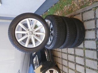 ALU KOLA 5 X 112 205 55 16 VW PASSAT ORIGINÁL - 15