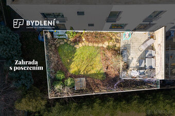Prodej bytu 3+kk 54m² se zahradou 80m² - 15