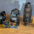 Micro 4/3 výbava, top stav, Panasonic Lumix, Olympus OM - 15