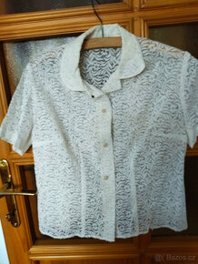 retro košilové halenky, saka, tuniky - 15