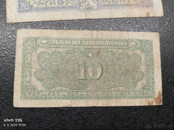 Bankovky Československo 1945 a 1946 - 15
